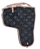 AJ Tack Western Padded Saddle Carrier Bag with Shoulder Strap, Black