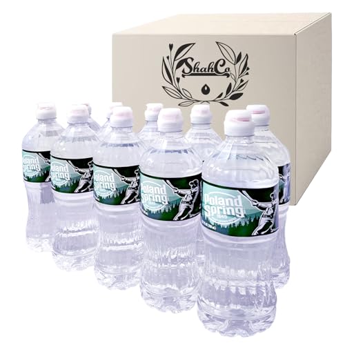 Poland Spring Water Sport Cap 24 Oz (Pack of 10)