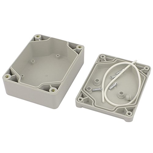 Caja estanca plástica rectangular 110x85x45 mm gris miniatura 2