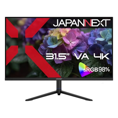 Amazon.co.jp: JAPANNEXT 31.5インチ VAパネル搭載 4K(3840x2160