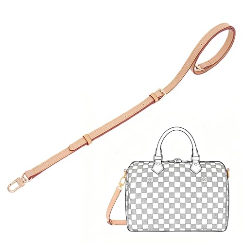 MMDOCO Tracolla in Pelle di Alta Qualità per Borsa Pochette Metis, Pouch da Toiletta 26, Borsa Alma e Speedy B | Accessorio Elegante e Versatile(Colore originale)
