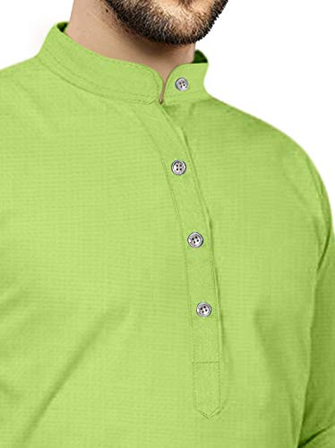 Image of Mens Casual Kurta Payjama Set Cotton