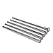 Eowpower 5 Pieces Linear Motion Shaft 8 X 100 mm Round Hardened Lathe Bar Rod