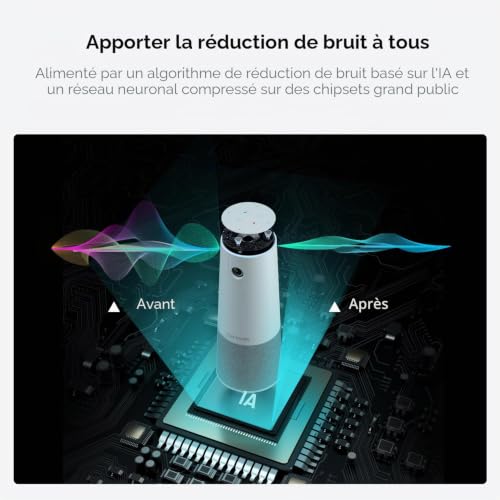 Webcam PC USB Plug&Play Nuroum C20 pour Télétravail Windows et Mac