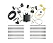 Tekonsha T-One? T-Connector Harness, 4-Way Flat, Compatible with Select Dodge Sprinter : Freightliner Sprinter : Mercedes-Benz Sprinter