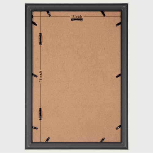 Image of eletecpro 13x19 Picture Frames Set of 2 with Clear Acrylic Cover, Gold | Ornate Vintage Gold Photo Frames Display 11x17 Photo with Mat or 13x19 without Mat for Home Wall Decor