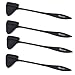A2Z Scilab Set of 4 Taylor Percussion Reflex Hammers - Diagnostic Medical Instruments, for Nurse, EMT, Medical Student, Doctor (BLACK)