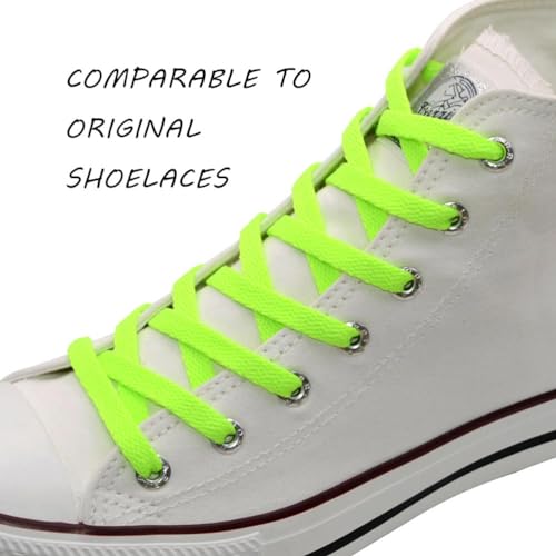 Image of VSUDO Flat Sneaker Shoe Lace, Flat Shoe String for Sneaker, Athletic Shoelace