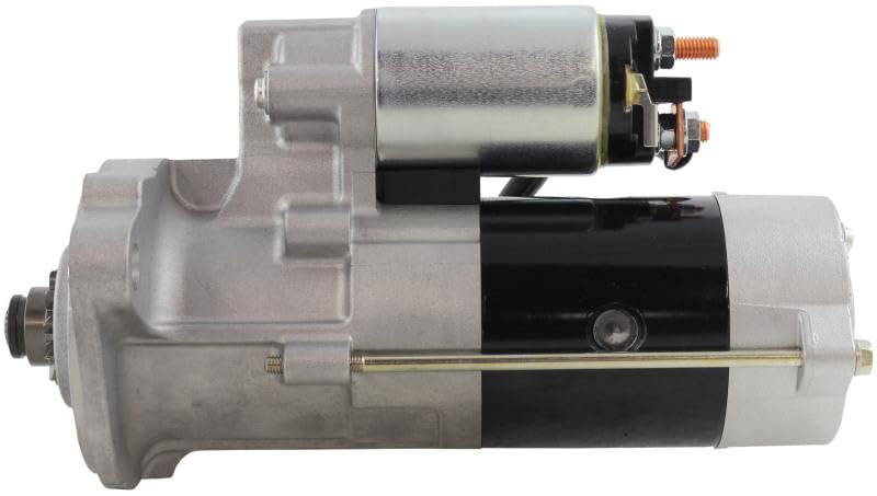 New Premium Starter Compatible with Case Excavator CX75/CX75SR Isuzu Dsl. Gehl Skid Steer CTL70 4JG1 Isuzu Dsl. 2005 2006 2007 Replaces M8T77072 M008T77072 86990202 54386016 8-97204-713-0 71440357
