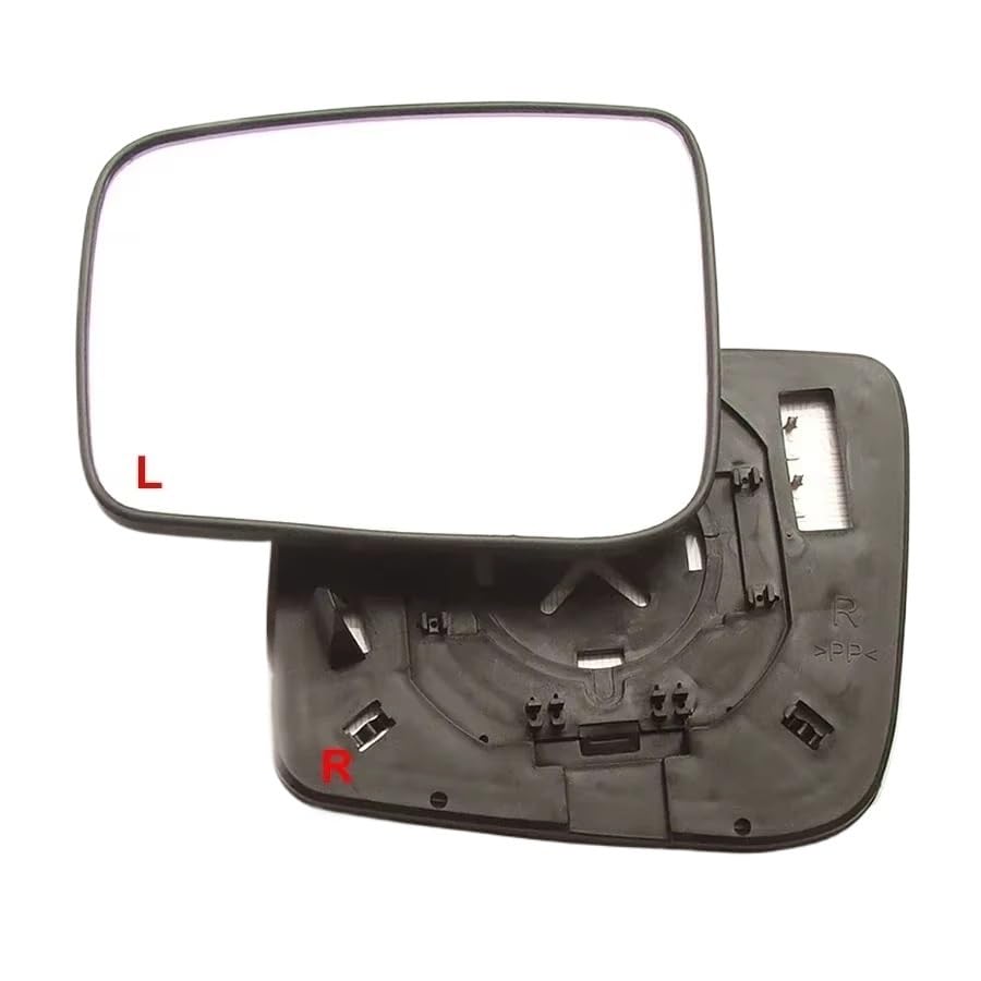 Glace de rétroviseur pour X-Trail 2008-2013 | Miroir de remplacement côté portière arrière