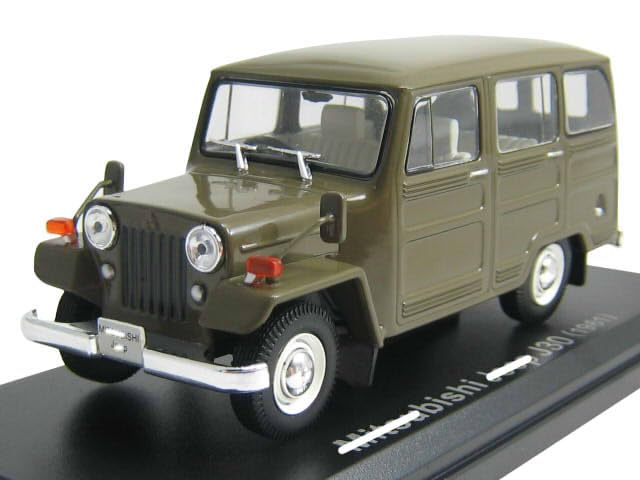 Amazon | IXO/イクソ 1/43 三菱 ジープ J30型 1961 ダークグリーン
