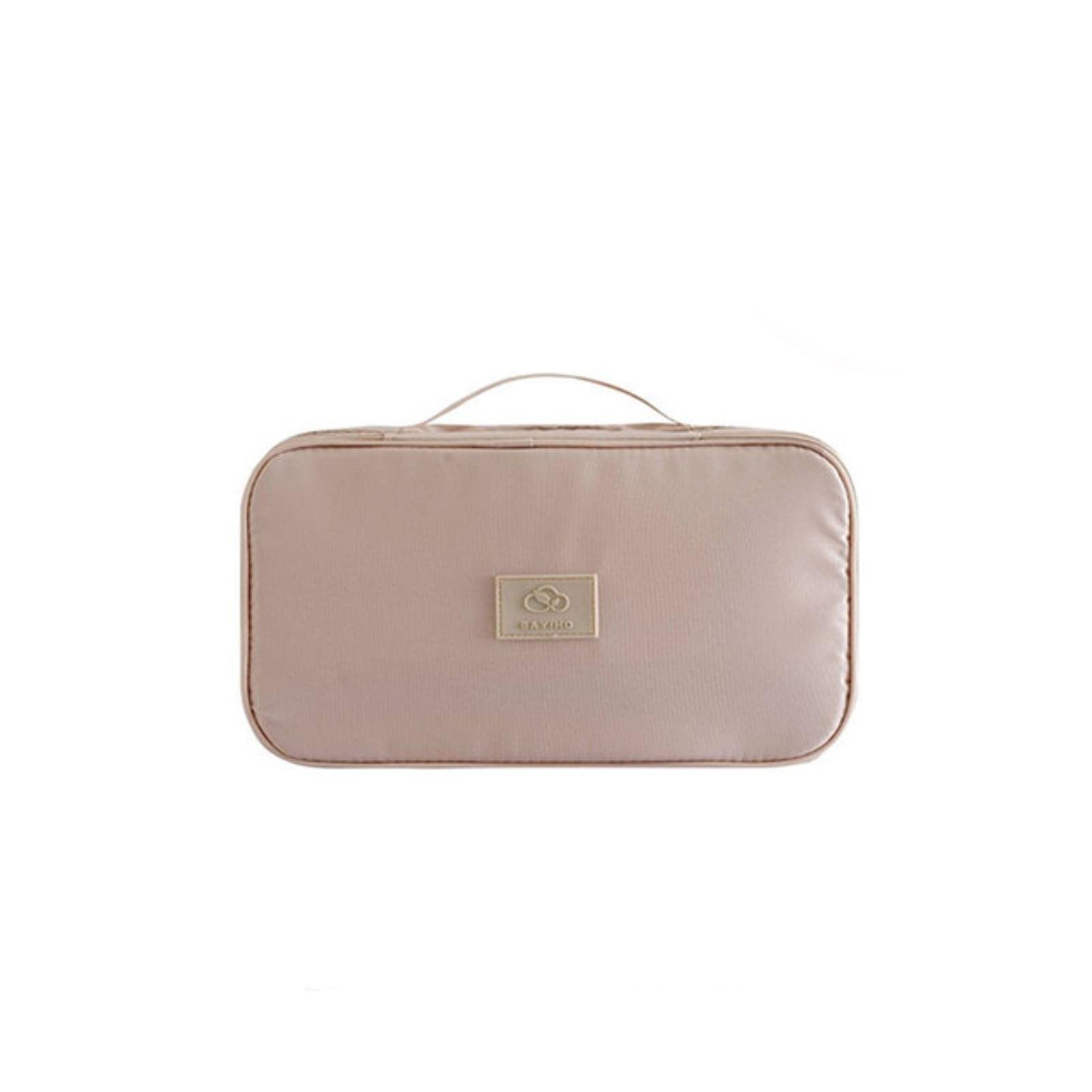 1 Pezzo Borsa portaoggetti per Biancheria Intima Reggiseno da Viaggio Organizer Donna Uomo Calzini Cosmetici Custodia per Vestiti Oggetti per Articoli Accessori-B Borsa Beige