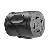 PowerFit PF922033 4-Prong 20-Amp Male Plug Adapter for 30-Amp Female Connector
