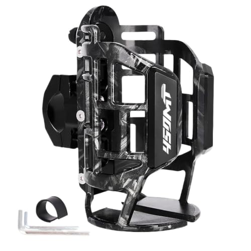 Porte-gobelet moto 450mt support de bouteille en alu rigide