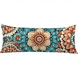 Azul Funda de Almohada 40 x 120 cm Marrón Funda Almohada 120 Tacto Ultra Suave Terciopelo Cojines Cama, con Cremallera Cojine Grandes para Dormir de Lado para Cama, Sofá Fundas para Cojines w-11460