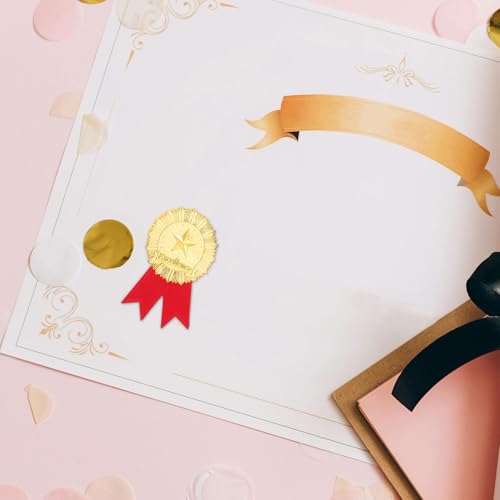 Pegatinas decorativas para celebraciones y diseño de diplomas sofisticados 5
