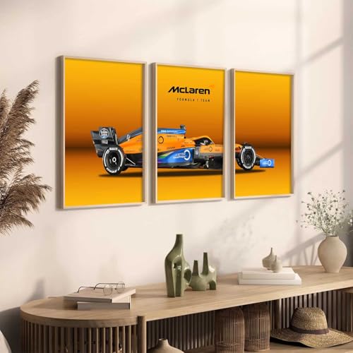 Image of kotart Big Sports Cars Framed Posters Gift Items for Boys Room Wall Decoration Bedroom Living Room Office Studio Decor | Car Poster Frame for Wall Decor Set Of 3 Size (10 X 13 inch)