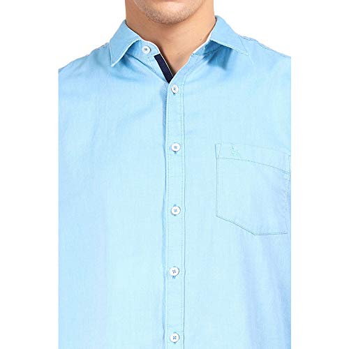 Image of Parx Mens Solid Casual Shirt
