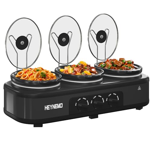 Triple Slow Cooker 3x1.5 QT