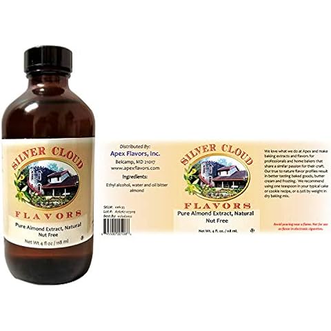 Pure Almond Extract, Natural - Nut Free Cover