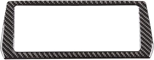 Miniatura 4 de Adhesivo para consola central de automóvil, pantalla de navegación GPS, decoración de fibra de carbono suave real, compatible con Toyota Supra GR