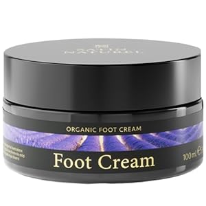 Satin Naturel Fußcreme mit Sheabutter + BIO Aloe Vera + Salicylsäure – Fusscreme sehr trockene Füße + rissige Fersen – Fußpflege – Fußcreme gegen Hornhaut – Foot Cream 100ml – Skincare Vegan