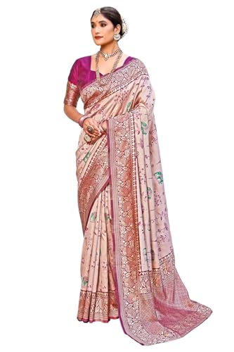 Image of GRECIILOOKS Saree | Women Saree | Cotton Silk Saree | Casual Saree For Women| Saree for Women | Silk Saree | Banarasi Saree