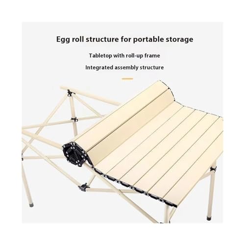 Table de camping stable pour corriger les sols irréguliers en bivouac