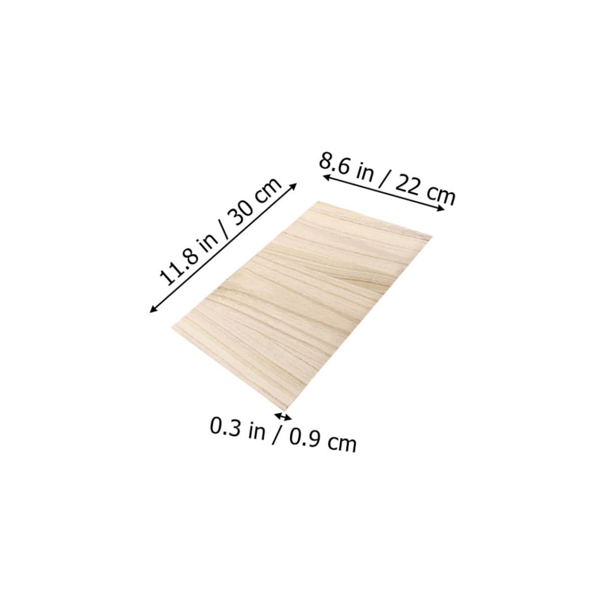 Toddmomy 5Pcs Professional Taekwondo Breaking Boards Durable Wood Karate Training Boards for Adults for Home Gym Practice Enhance Martial Arts Skills