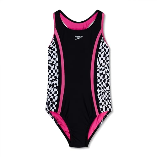 Image of Speedo Girls Printed Sport Splice