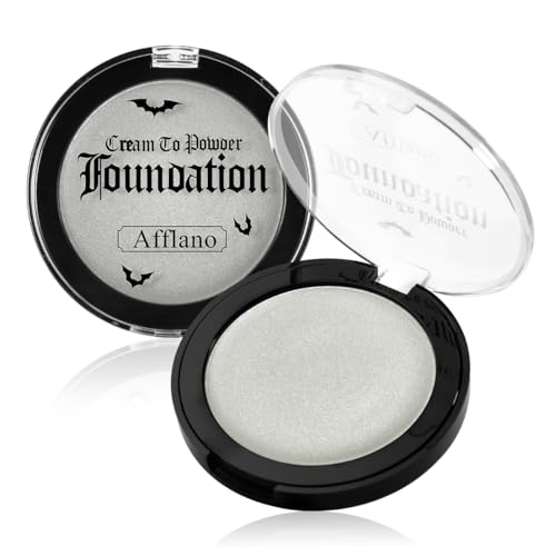 Peinture Visage Argent Métallique Halloween, Corps Brillant Couvrance Totale Longue Tenue Fusion Parfaite, Gris Métallique pour SFX Maquillage Cosplay Robot...