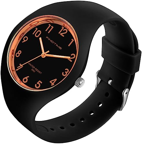 Montre pour femme colorée violette finies les irritations montre silicone