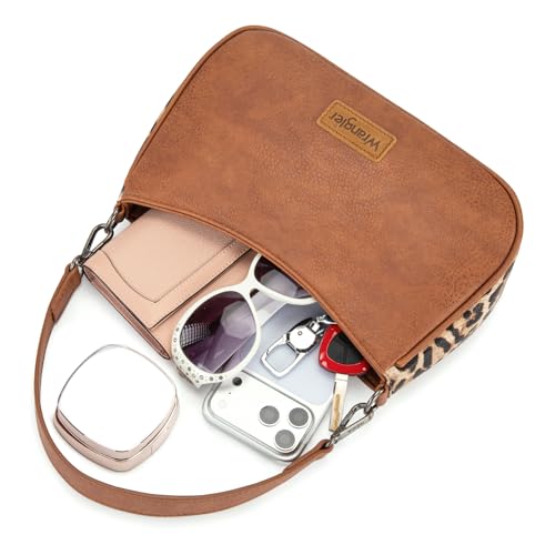 Image of Wrangler Western Shoulder Bag for Women Small Purse Aztec Hobo Bag HandBag with Detachable Strap