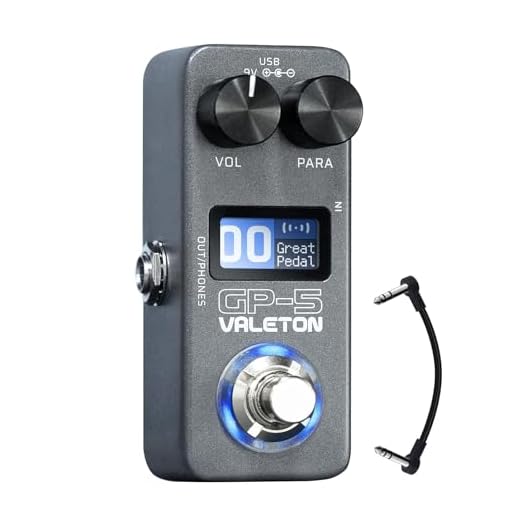 VALETON Procesador multiefectos y pedal cargador NAM/IR Supercompacto GP-5