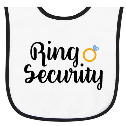 inktastic Ringbearer Ring Security Baby Terry Cloth Bib