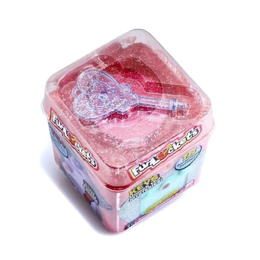 FUNLOCKETS Surprise Jewellery Box Collectable Toys for Girls (1 Piece Assorted Color), Pink/Purple