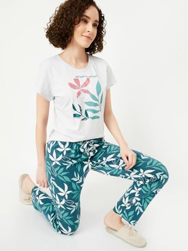 Image of Max Plus Size Women Printed PJ Set