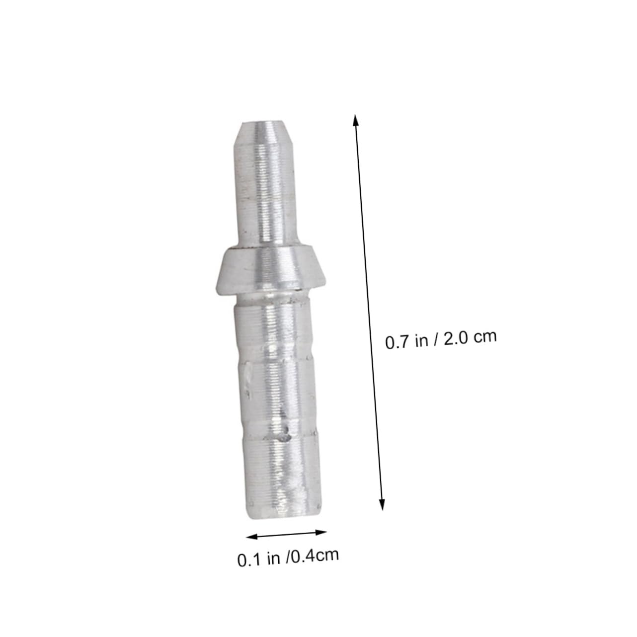 VANZACK Hunting Arrow Accessories 40pcs Aluminum Arrow Nock Tails 4.2mm Id Compact Bow Accessories