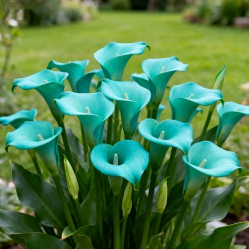 Calla Lily, rizomi di calla resistenti, rizomi perenni da giardino, piantagioni di calla lily rari da giardino-d-6 rizomi