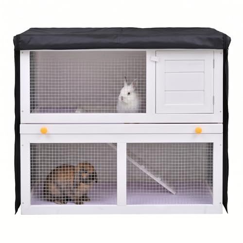 Rabbit Hutch Cover Waterproof 122 x 50 x 105 cm