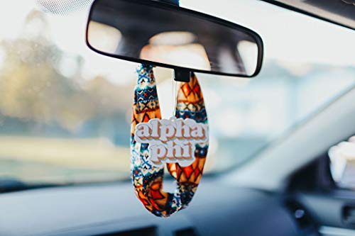 Image of Sorority Shop Alpha Phi Retro Bubblegum Scented Air Freshener - 2 Pack