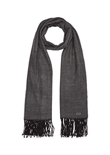 s.Oliver Herren 202.10.012.25.277.2056831 Winter-Schal, Schwarz (99Q1), 1