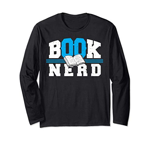En train de lire: Book Nerd - En train de lire Manche Longue