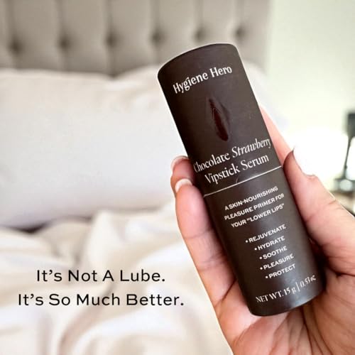 vipstick sexual enhancer serum for women  serum for vulva  intimate grooming  soothe hydrate and protect your labia chocolate strawberry 053oz