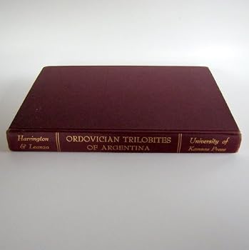 Hardcover Ordovician Trilobites of Argentina. Book