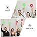 Abaodam 8pcs Voting Paddles Dry Erase Boards Yes No Signs for Classroom Events Portable Judging Tools for Instant Feedback for Games and Teaching Activities
