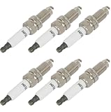 ECCPP Spark Plug Platinum Iridium Fit for 2006-2009 for Audi for A3 Quattro 3.2L/V6,2008 for