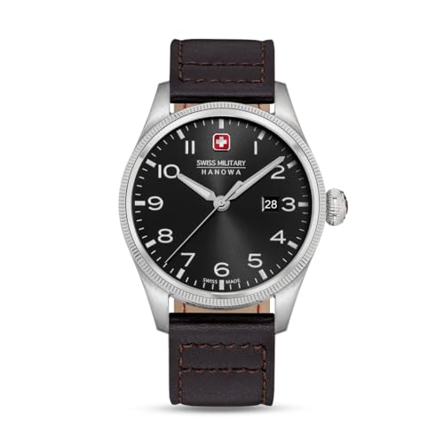 Swiss Military Hanowa SMWGB0000804 Thunderbolt - Reloj para Hombre con Correa de Piel y Cristal de Zafiro