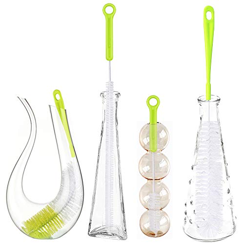 Set of 7,Multipurpose Bottle Brush Cleaning Set, findTop Bottle Cleaners for Baby Bottles, Washing Narrow Wine/Beer Bottles, Thermos, Sports Water Bottles, Plus Kettle Spout/Lid Brush - Thumbnail 5
