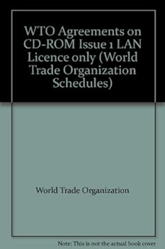 Misc. Wto Agreements on CD-ROM Issue 1 LAN Licence Only Book